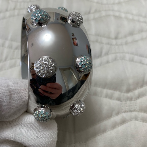 Ultra Rare Genuine Collector's Swarovski Cuff Bracelet - Picture 6 of 14